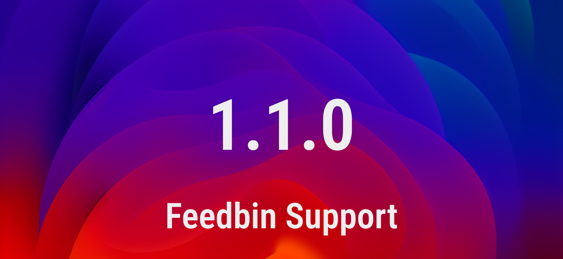 EchoFeed v1.1.0 released
